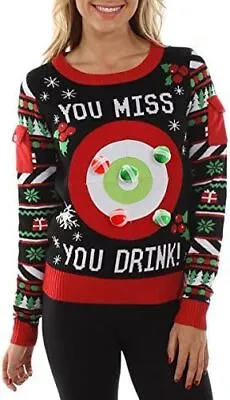 $156.97 • Buy Tipsy Elves Fun Interactive Ugly Christmas Sweaters For Women With Fun Games And