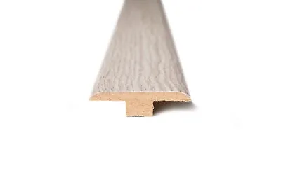 Washington Oak MDF Laminate Door Bar Trims Ramp Profile End Edge T Bar Strips • £9.99