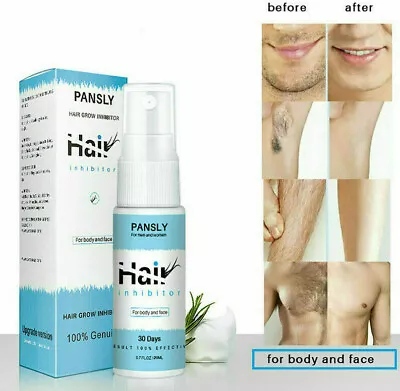 $8.75 • Buy Pansly Herbal Gentle Hair Removal Spray Nourish Permanent Hair Growth Inhibitor