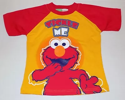 NWT Sesame Street Toddler Boys Tickle Me Elmo Graphic T-Shirt 4T • $5.99