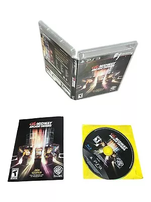 Sony PlayStation 3 PS3 CIB COMPLETE TESTED Midway Arcade Origins 2012 • $19.99