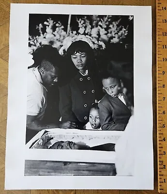 RARE Martin Luther King Jr. 1968 Coffin Benedict J Fernandez Signed 11x14 Photo • $9999.99