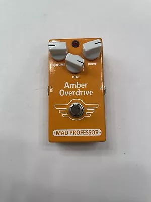 Mad Professor Amber Overdrive Distortion Guitar Effect Pedal • $155