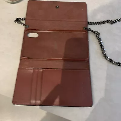 LADIES Designer Phone Case & Card Holder With Chain Strap COACH • £15