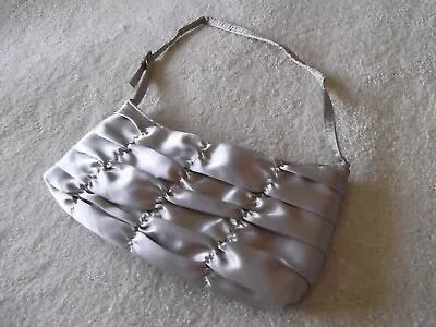 £5.99 • Buy Ladies Atmosphere Handbag With Adjustable Strap Colour: Champagne