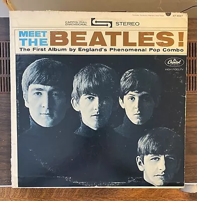 The Beatles / Meet The Beatles 1964 Capitol Records Vinyl LP • $3.99
