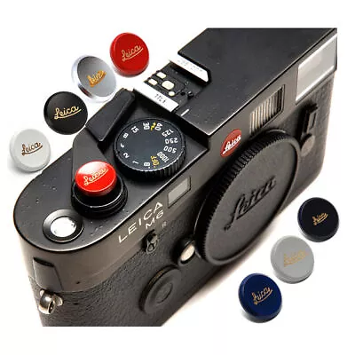 For Leica Soft Release Button Black Silver Red White Grey Purple Blue 12mm 16mm • £17.99