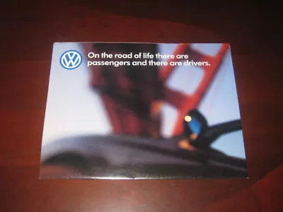 1998 Volkswagen Sales Brochure Catalog Advertising Beetle Golf Jetta Cabrio + • $14.99