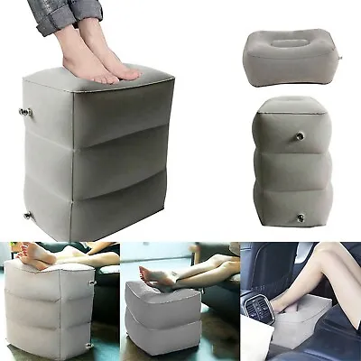 $36.90 • Buy Inflatable Travel Foot Rest Pillow Kid Airplane Bed Adjustable Height Leg Pillow