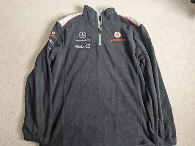 Mclaren Mercedes Formula One 1/4 Zip Fleece XL Vodafone • £31.49