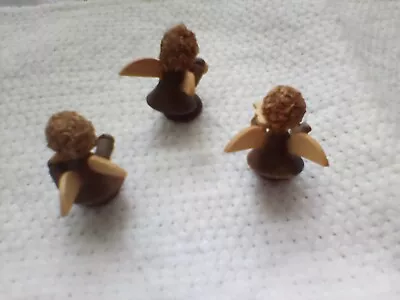 Vintage Tiny Wood Angel Band • $5