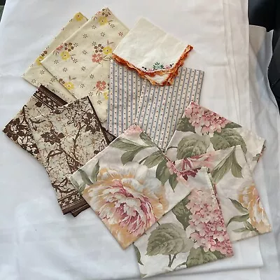 Vintage Cloth Napkins COLLECTION Fabric Napkins • $9.95