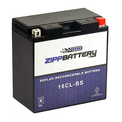 YB16CL-B  High Performance - Maintenance Free - Sealed AGM Motorcycle Battery • $51.50
