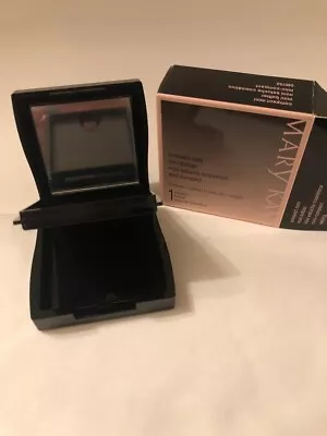 Mary Kay Mini Compact With Mirror.   NIB.  Holds  Eyeshadows Or Blush. Black • $8.96