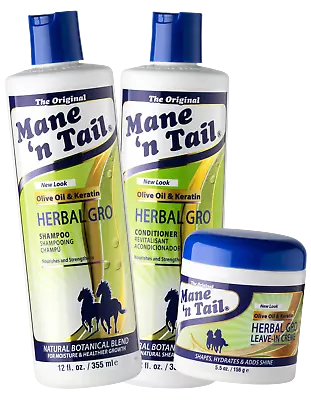 Mane 'n Tail | Herbal Gro Hair Care Collection • £9.99