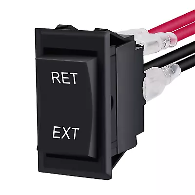 4 Pin Reverse Polarity Momentary 12V Rocker Toggle Switch DPDT On-Off-On Motor • $14.22