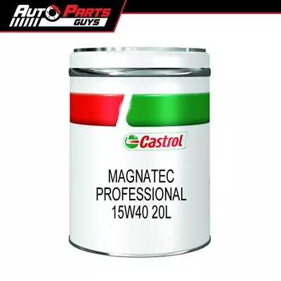 Castrol MAGNATEC Professional 5W-40 Engine Oil 20L | 3350465 • $229.99