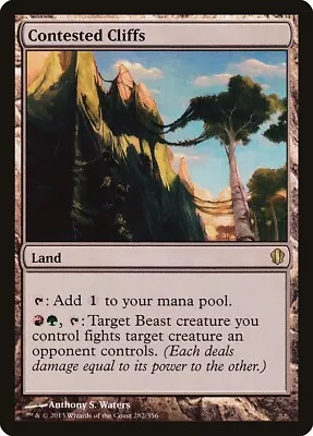 Commander 2013 Contested Cliffs MTG Magic The Gathering NM • $1