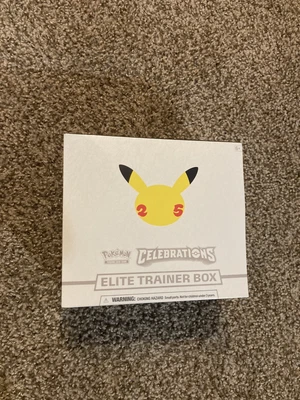 $114.81 • Buy Pokemon Celebrations Elite Trainer Box ETB 25th Anniversary New Factory Sealed