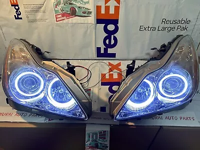 For 2008-2015 Infiniti G37/Q60 Coupe Dual Halo DRL LED OEM AFS Headlight LampSET • $650