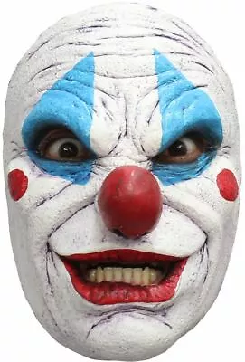Menace The Clown Skull Latex Face Mask Scary Halloween Horror • £11.15