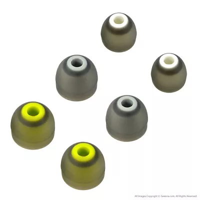 $16.39 • Buy Geekria 3 Pairs Silicone Eartips Compatible With JayBird BlueBuds X, X2 (L,M,S)