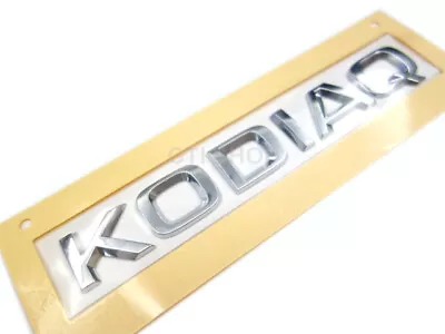 Original SKODA KODIAQ Rear Trunk Lid Emblem / Badge For KODIAQ • $19
