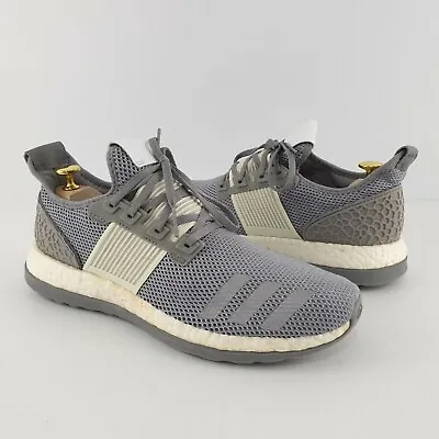 Adidas Pureboost ZG M Pure Boost Grey Running Shoe Sz US 11 BB3912 SE201 • $64.45
