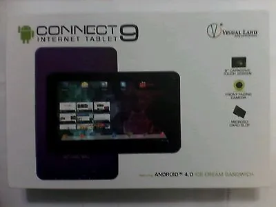 CONNECT INTERNET TABLE 9 Inch Visual Land Purple  • $90