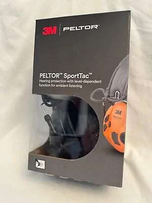 3M Peltor Sporttrac Hearing Protection Optional Orange Covers • $115