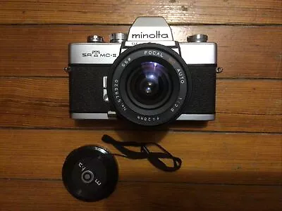 Vintage Minolta SRT MC-II 35mm Film Camera. Very Good Condition. • $28