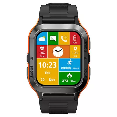 $105.94 • Buy New KOSPET TANK M2 Ultra Smart Watch Men Military Fitness Watches 1.85 Inches