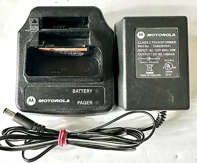 Motorola Minitor V Radio Pager RLN5703B Single Battery Charger Docking Station • $65