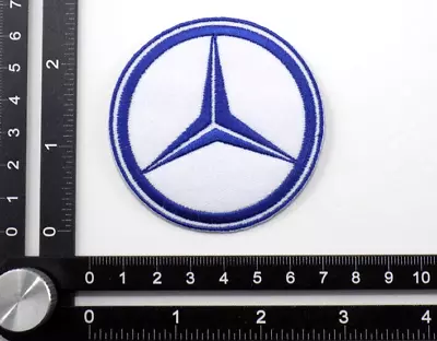 Mercedes Benz Embroidered Patch ~2-1/2'' Iron/sew On German Luxury Car Sls Amg • $7.99