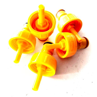 £26 • Buy Kegland 5 Carbonation Cap Yellow PET Bottle Counter Pressure Corny Keg Ball Lock
