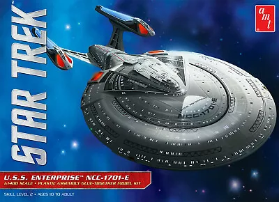 $39.95 • Buy Star Trek USS Enterprise 1701 - E Model Kit AMT853 1/1400 Scale 1701E