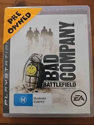Battlefield Bad Company Playstation 3 Game With Manual • $9.99