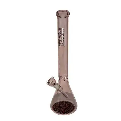 AMG Glass Massive 18 Inch Pink Cheetah Glass Water Pipe Bong • $139.99