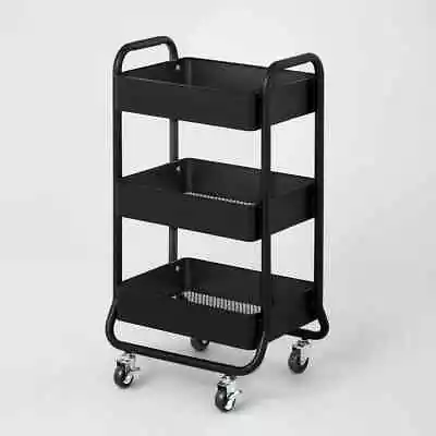 3 Tier Metal Utility Cart - Brightroom™ • $40