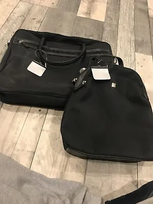 Laptop Briefcase And Small Backpack Bag  Black   Bnwt • £9.99