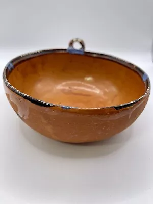 Mexican Red Ware Pottery Bowl.  Great Condition.  Beautiful. Art • $19.99