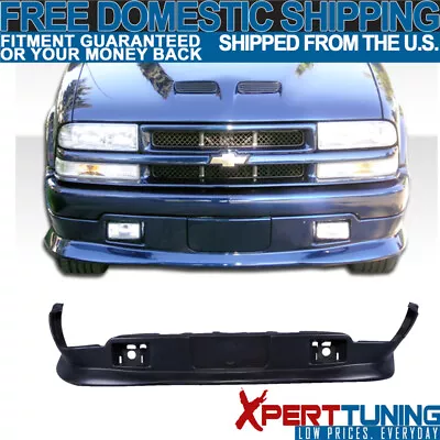 Fits 1998-2004 CV S10 Pickup Extreme Style Front Bumper Lip PU Spoiler • $289.99
