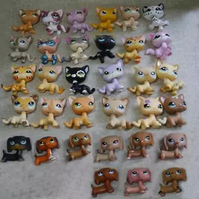 £7.19 • Buy 5pcs/lot Random LPS Toys Rare Pet Shop  Cat  Dachshund Dog  Animal Figures