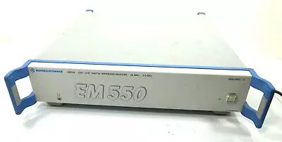 $2999.99 • Buy Rohde & Schwarz EM550 VHF/UHF Digital Wideband Receiver - Free Shipping