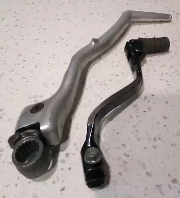 $92 • Buy 1992-2001 Honda CR250 Kick Starter Arm 28300-KZ3-B00 + Shift Lever