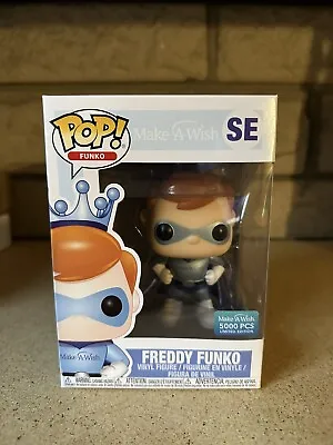 Funko Pop! Freddy Funko Superhero (Metallic) SE Make-A-Wish LE 5000 SHIPS ASAP! • $90