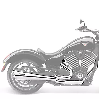 Victory Motorcycle New OEM Stage 1 Tri-Pro Exhaust System Vegas 2878996-156 • $439.99