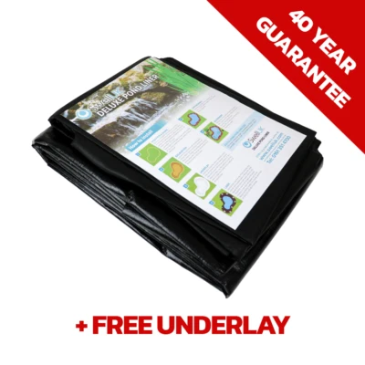 £270.49 • Buy Swell HDPE Pond Liner 40 Year Guarantee Free Underlay Garden Landscaping Fish