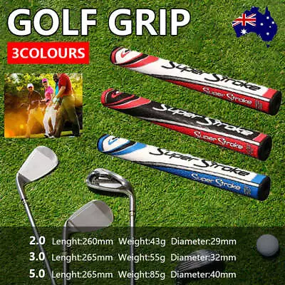 Super Stroke Golf Grip Putter Ultra Slim Mid Slim Fat Outdoor Sport 2.0 3.0 5.0 • $19.53