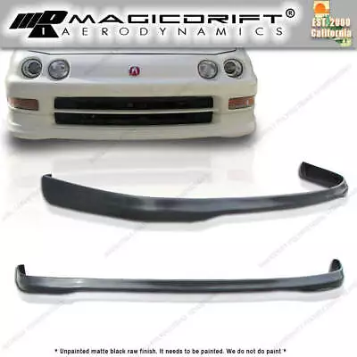 For 94 95 96 97 Acura Integra DC2 JDM OE Type-R Style Front Bumper Lip Urethane • $52.69